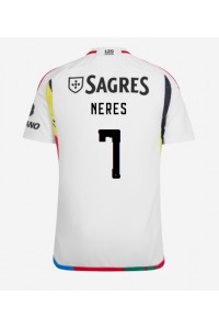 Fotbalové Dres Benfica David Neres #7 Třetí Oblečení 2023-24 Krátký Rukáv